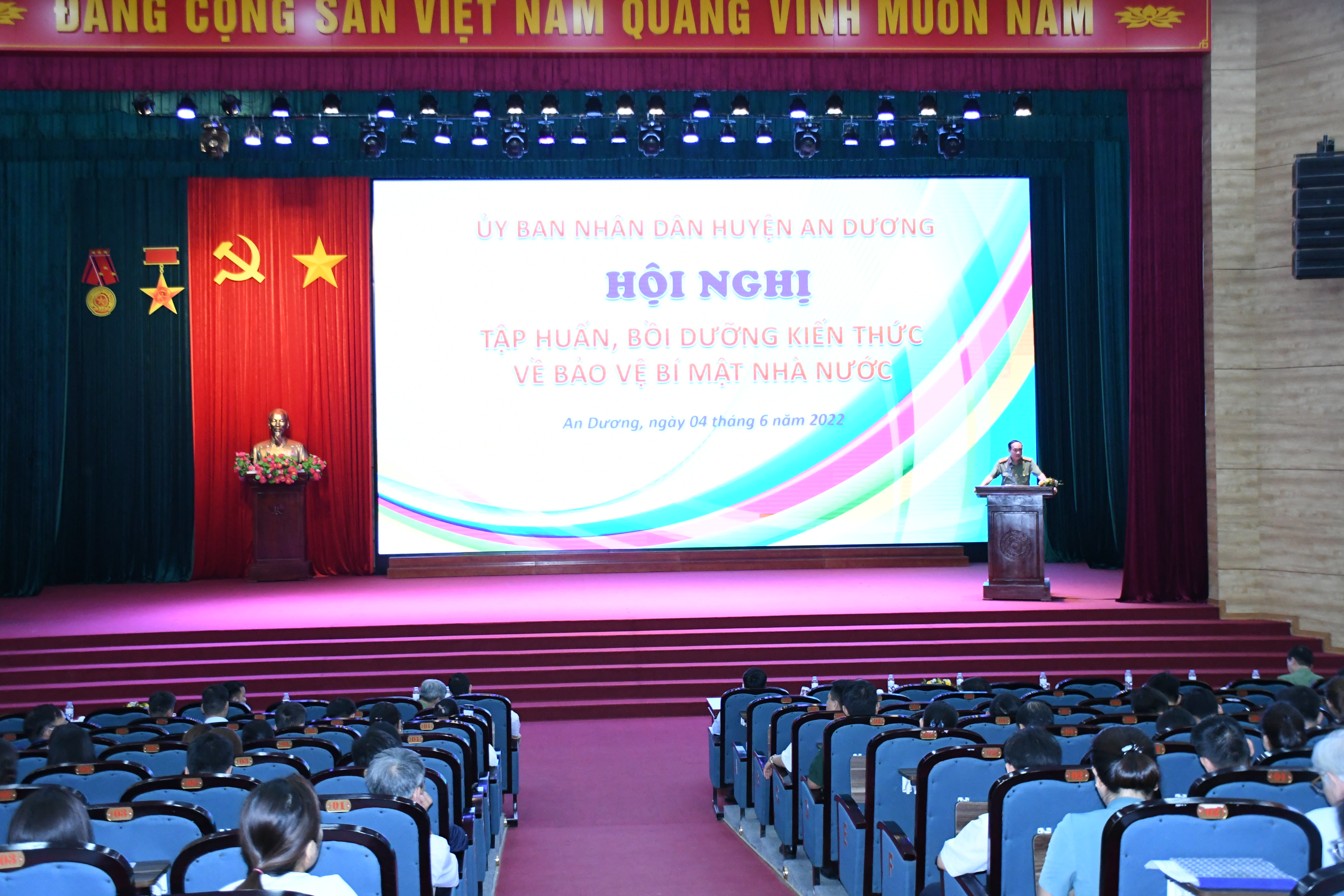 Huyện An Dương tập huấn công tác bảo vệ bí mật nhà nước